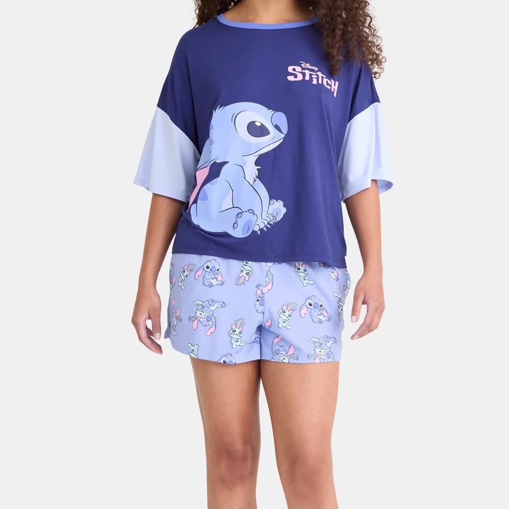 Disney Stitch Kids Pajama Set L